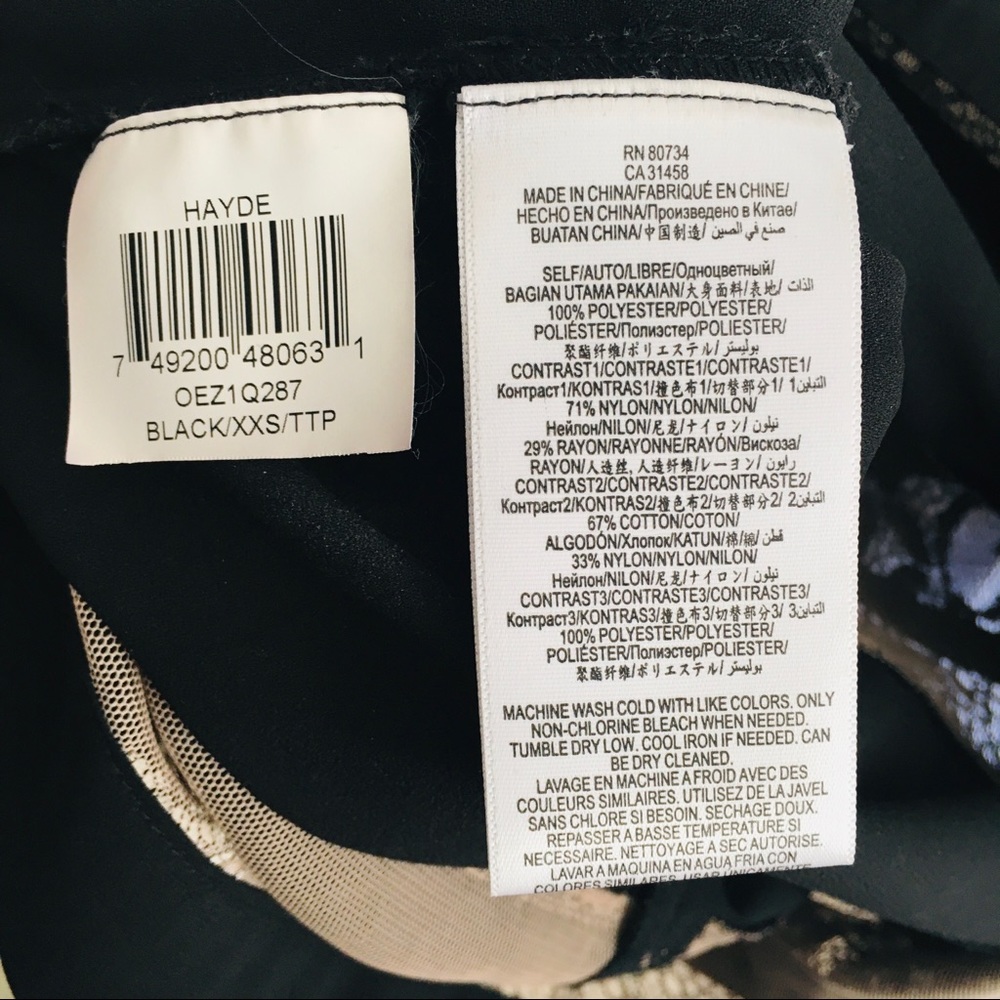 🚫SOLD ✨HP✨BCBGMaxAzria Hayde Lace Blouse - Picture 8 of 8